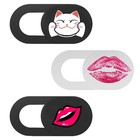  3 Pcs Housse De Caméra Pour Ordinateur Portable Cache Couvercle Tablette