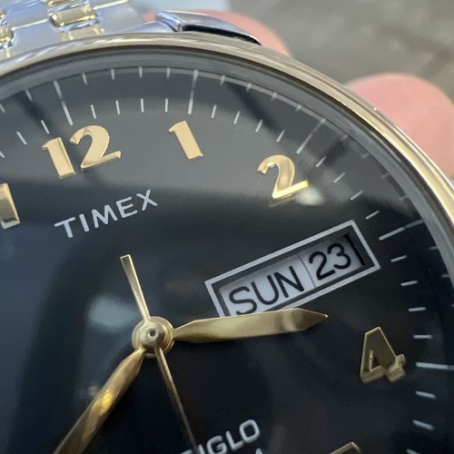 Neu🍺Timex Indiglo WR 30M Tag & Datum Armbanduhr Nummer (alle guten Sachen 🔥) - Bild 4 von 10