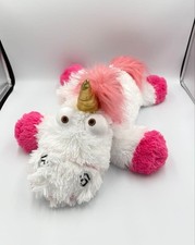 USJ Universal Studios Japan Minions Fluffy Unicorn Plush Stuffed Doll L Size