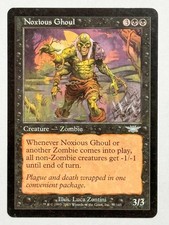 2003 MTG Magic Legions Noxious Ghoul #77 Light Play