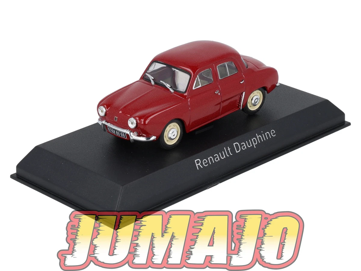 OPO 10 - Voiture Miniature 1/43 Renault Dauphine 1958 - Modèle Métal En Boîte Vitrine