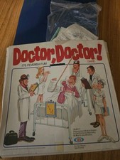 Vintage Doctor Doctor Board Game Ideal 1978 100% Complete 2 to 4 Players
