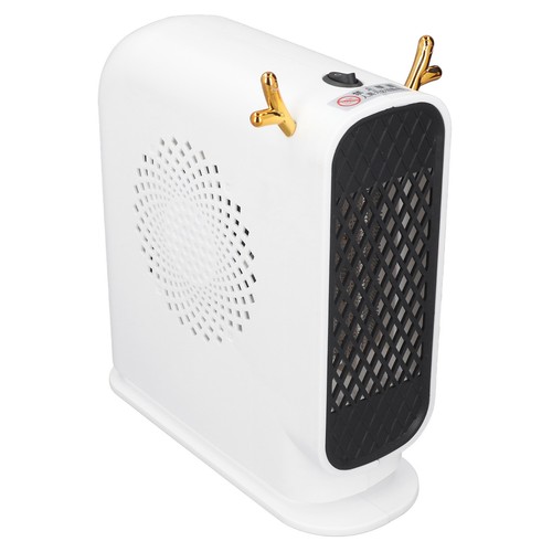 Portable Electric Space Heater Efficient Energy Saving for Home Office Dorm - Foto 2 di 18