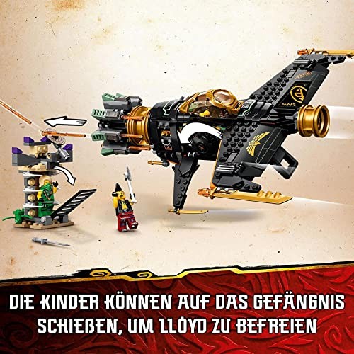 LEGO Ninjago Revolver Blaster 71736 Toy Block Present Ninja Ninja Airplane Airpl - Imagen 5 de 9