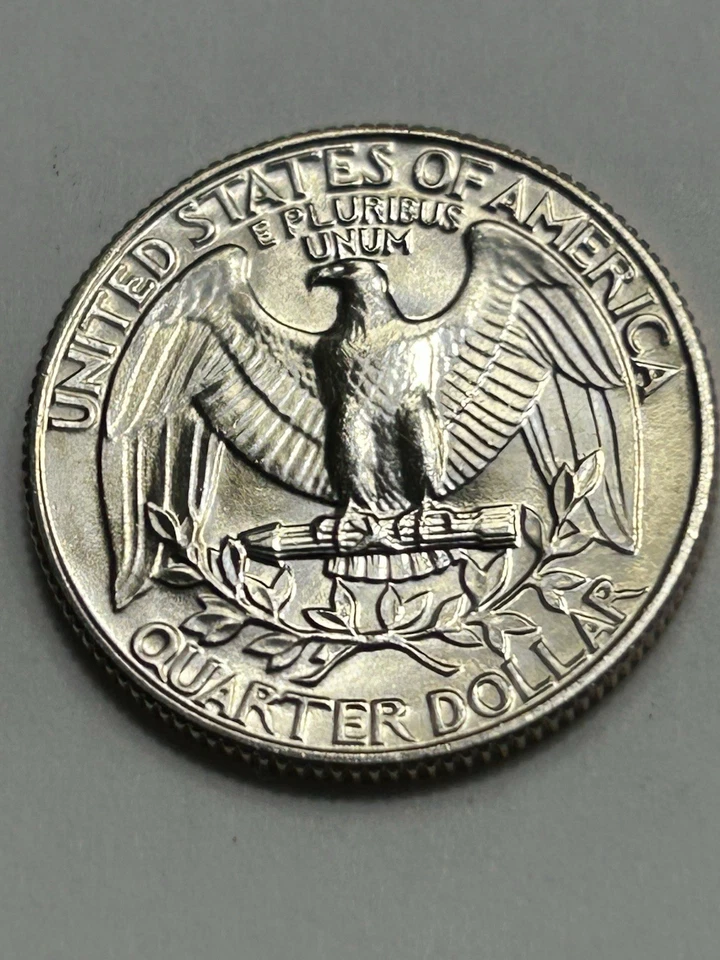 1985 P Washington Quarter Uncirculated US Mint (B6) - Image 2 of 4