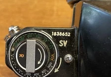 *Very Rare Black : Near Mint* Pentax SV Film Camera Super Takumar 55mm F/1.8 /JP