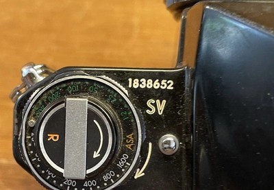 Very Rare Black : Near Mint* Pentax SV Film Camera Super