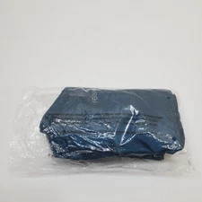 Vintage United Airlines Amenity Kit Blue Relax + Refresh Cinch Bag New Old Stock
