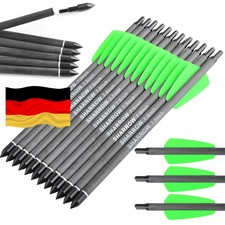 Bogenschießen Jagd Minipfeile Armbrustbolzen 7,5" 15"Carbonpfeile BolzenSchießen