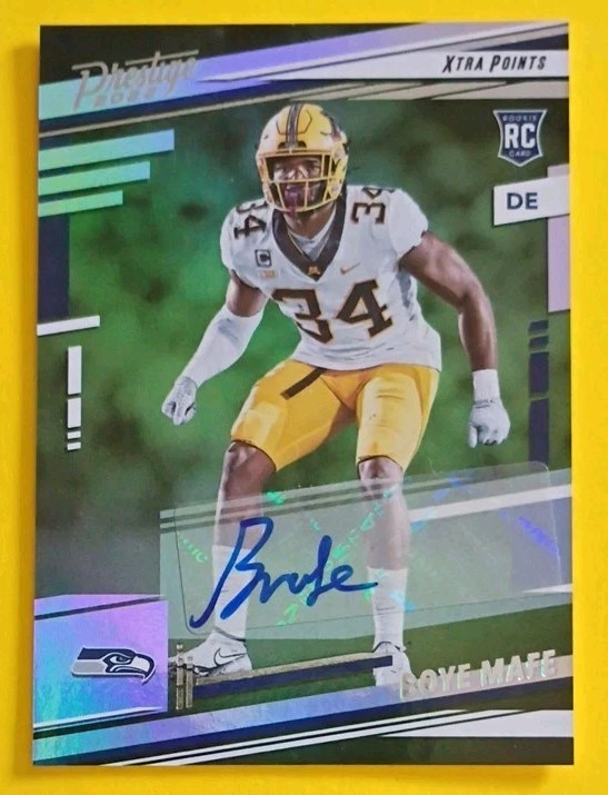 Boye Mafe Panini Prestige #387 Xtra Points Premium Signature