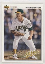 1992 Upper Deck Factory Set Gold Hologram Rick Honeycutt #684 2e7