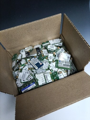 #ad 5 LB Lot Laptop Network Cards WiFi Cards – Gold Fingers Removed Scrap Recovery $79.99