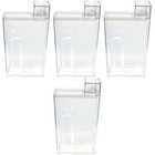  4pcs nachfüllbare Waschmittelflasche Subpaket Container Mehrzweck -Lotion