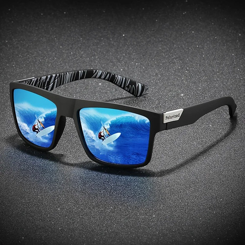 Moda Vintage Cuadrado Polarizado Gafas de sol Hombres Mujeres Conducción Pesca UV400 - Imagen 7 de 30