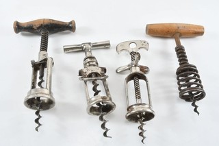 H98Q22 Mixed Lot Corkscrews Mostly Iron and Others Marked