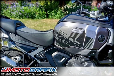 BMW R1300GS Adventure 2024 - 2025 Triple Black Knee / Gas Tank Paint Protection - Image 1 of 3