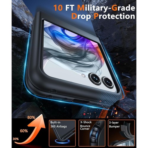 For Motorola Razr 2024 Case with Heavy Duty Rugged & Shockproof Protective Cover - Picture 2 of 9