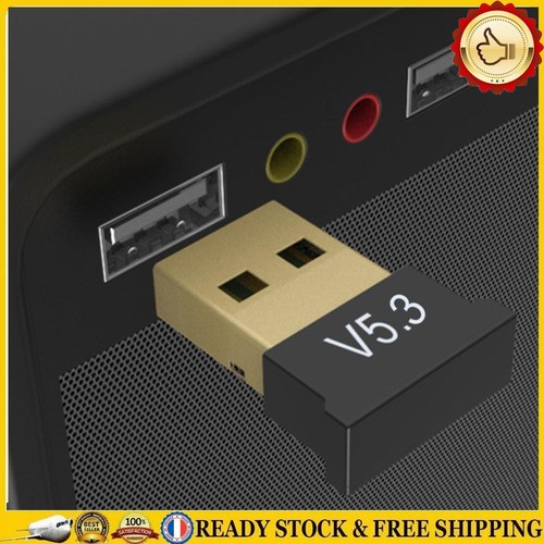 USB Bluetooth-Compatible 5.3 Adapter Plug&Play Mini Sender Useful for Desktop PC