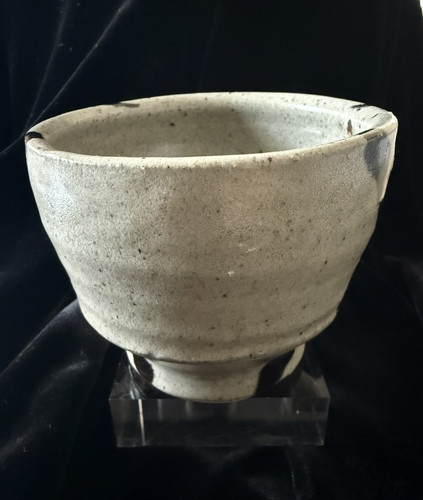 Mashiko Stoneware Japanese Pottery Tea Ceremony Matcha Bowl And Cup Glazed - Bild 3 von 19
