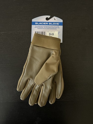 New LARGE Glacier Glove Guide Full Finger Gloves - Coyote - SAME DAY SHIPPING! - Picture 3 of 4
