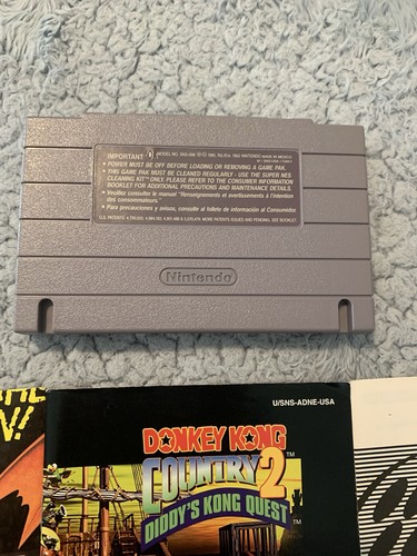 Donkey Kong Country 2: Diddy's Kong Quest SNES Originalverpackt Getestet - Bild 10 von 10
