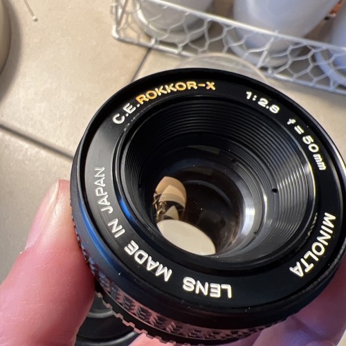 Minolta C.E. Rokkor-X 1:2.8 f=50 mm lens in bubble case - Afbeelding 5 van 8