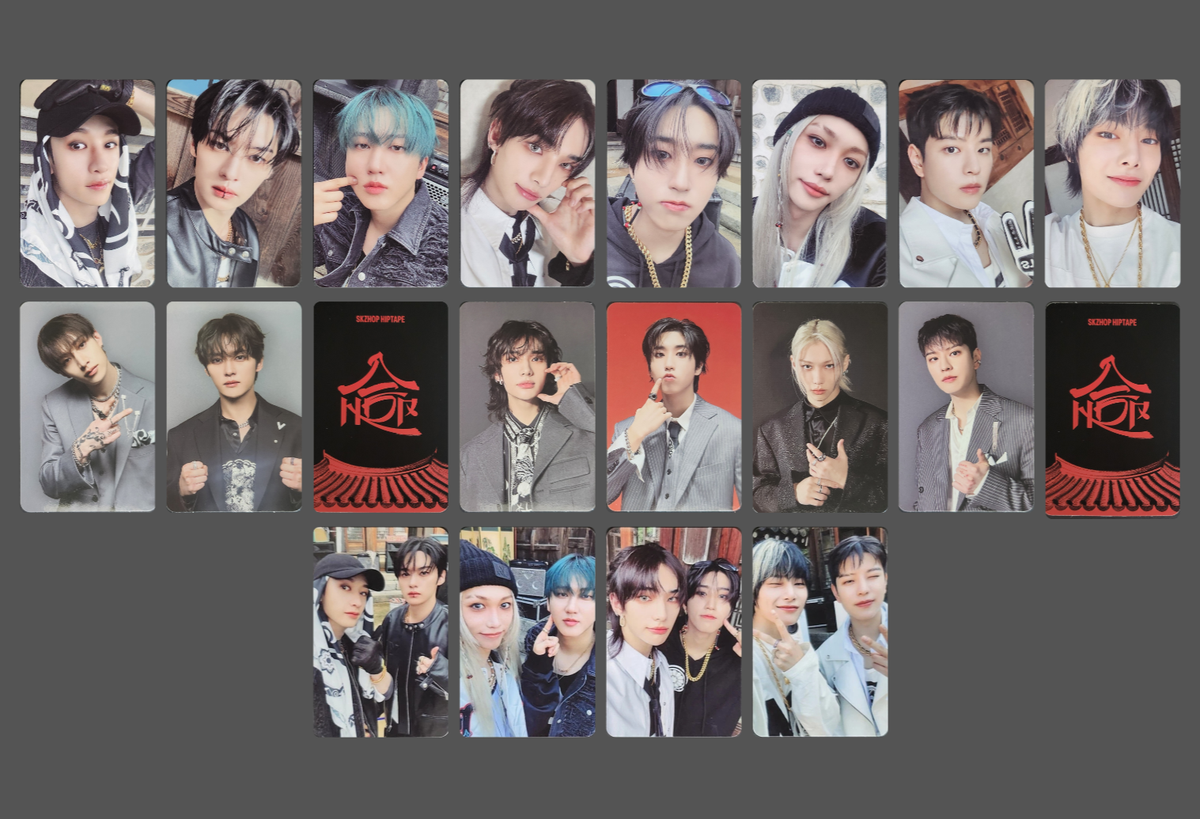 STRAY KIDS 'HOP' ALBUM +OFFICIAL PHOTOCARDS [SKZHOP Ver.] + TARGET