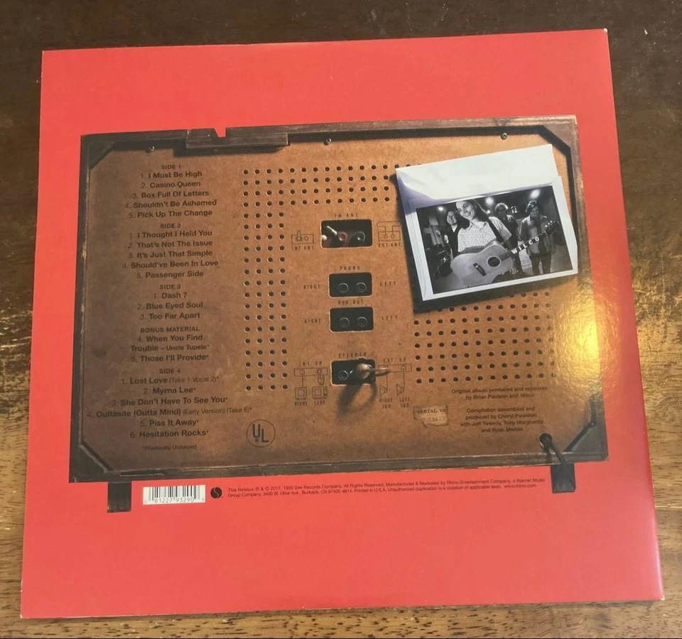 Wilco A.M. 2LP Rare High-Quality US Press 1995 180g Vinyl Used - Imagem 2 de 4