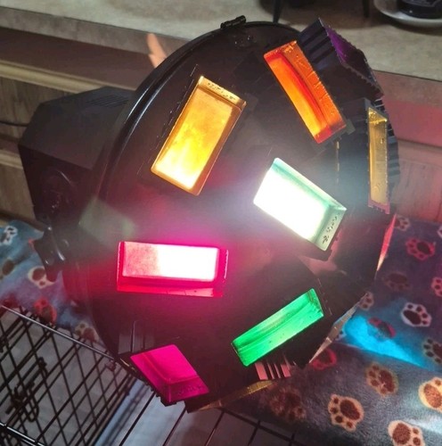 Vintage American DJ Mystic Sound Activated Effects Fixture Disco Light  Halogen - Picture 1 of 6