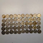 2 Rolls of Roosevelt dimes 1946-1964