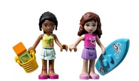 LEGO Friends 3184 COMPLETE SET Adventure Camper Olivia Nicole MINIFIG BOX MANUAL