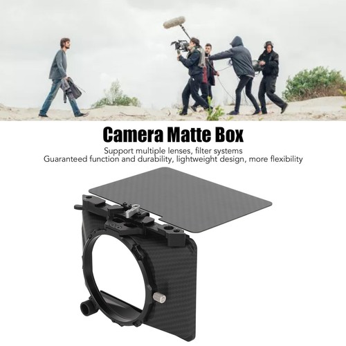 Fotga Matte Box Carbon Fiber Mini Leichte Mehrere Schnittstellen Matte Box Neu - Bild 22 von 22