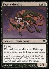 MTG FAERIE MACABRE FOIL EXC - SPIRITELLA MACABRA - MMA - MAGIC