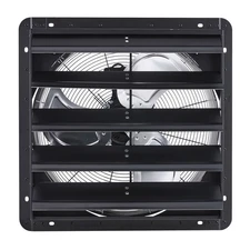 Uimoso 20-Inch Wall-Mount Shutter Exhaust Fan with Adjustable Speed Controller