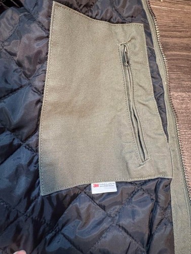 Carhartt J130-M Active Jacket Moss Green Medium Used - Picture 3 of 10