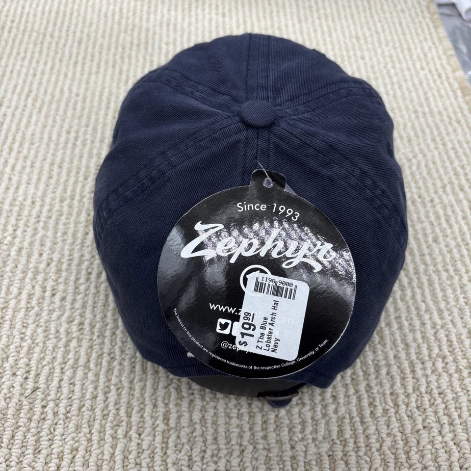 NWT The Blue Lobster Maine cotton Strapback Baseball Hat Cap Adjustable - Image 4 of 4