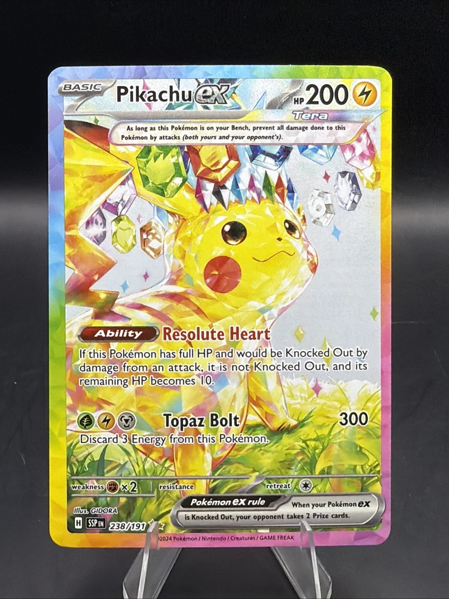 Pikachu Ex 238/191 Sv08: Surging Sparks for sale | eBay