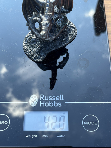 Tudor Mint Myth & Magic Pewter figure The Dragon Of The Forest - Picture 8 of 11