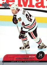 Bob Probert 2002-03 Upper Deck #285 Chicago Blackhawks Hockey