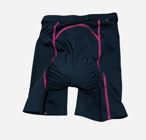 Terry Bella Black Cycling Shorts with Pink Accents Size Medium - Picture 7 of 10