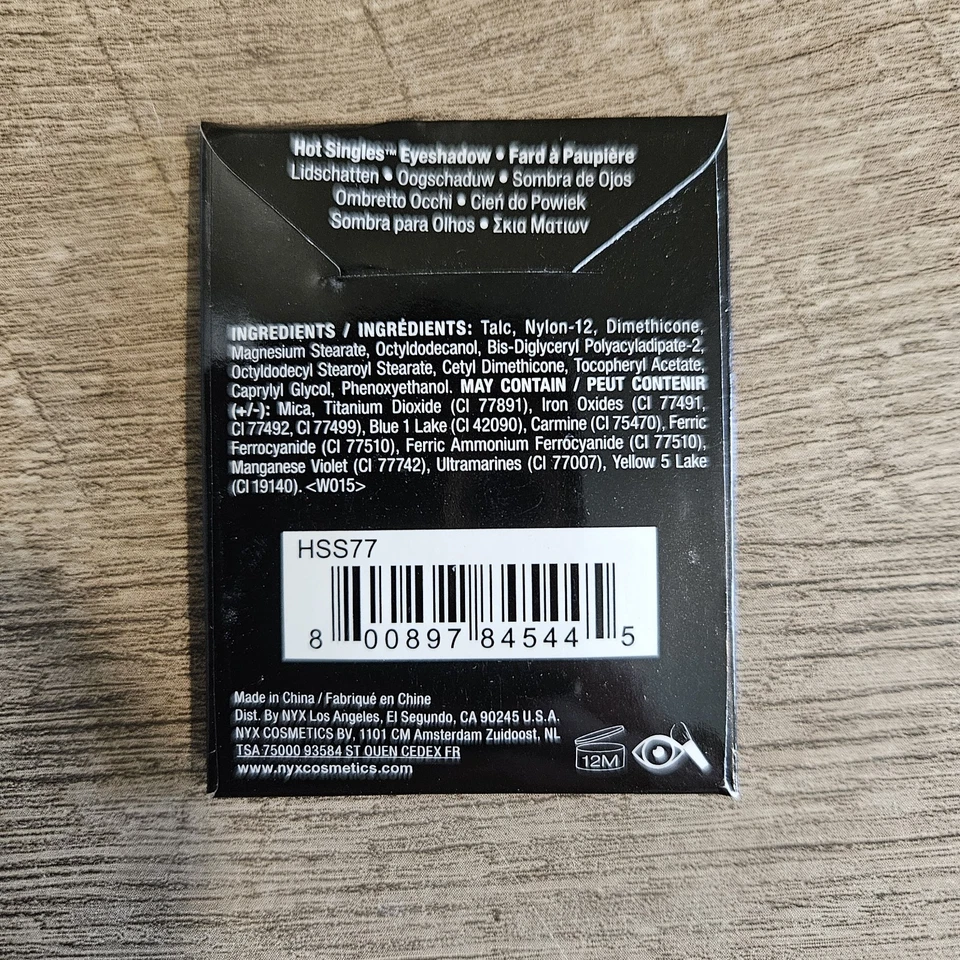 Mix Lot of 5 NYX Hot Singles Eye Shadow Refills HSS 76, 77 x2, 62 x2, Yellow - Image 3 of 4