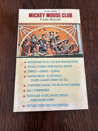 1977 Walt Disney’s Mickey Mouse Club Fun Book Paper Back - Picture 7 of 15