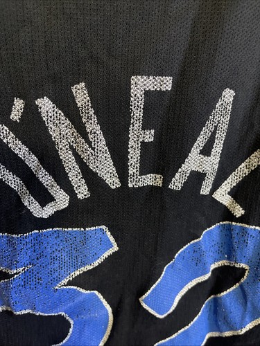 Shaquille O'Neal Shaq #32 Vintage Champion Orlando Magic Black Jersey Sz Small - Picture 11 of 13