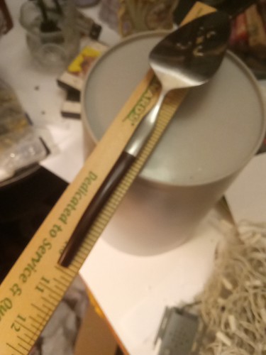 Ecko Eterna Lajoya Holzgriff Vintage MCM Tortenheber Utensil Korea (F5) - Bild 7 von 7