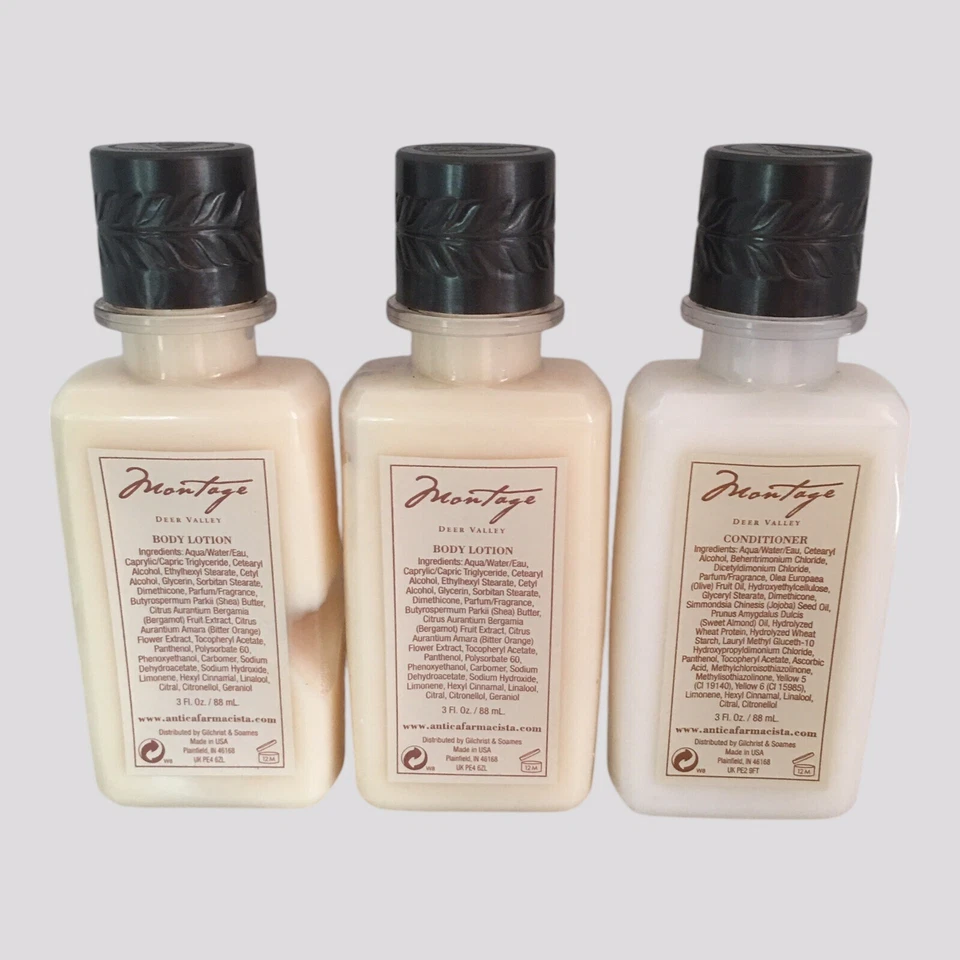 Antica Farmacista Lemon, Verbena and Cedar Scented 5PC Travel Size Toiletries - Image 2 of 4