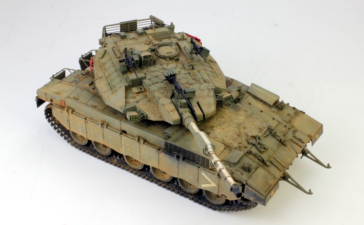 PreSale 1:35 ProBuilt Model Israeli IDF MBT Merkava MK. 3D