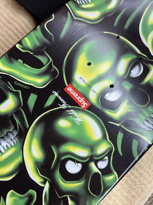 Supreme Skull Pile Skateboard Deck Green (Deadstock) SS18