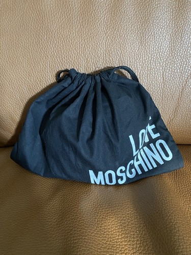 Elegante und seltene Abendtasche Clutch Handtasche Herz Love Moschino Schlange - Bild 7 von 7
