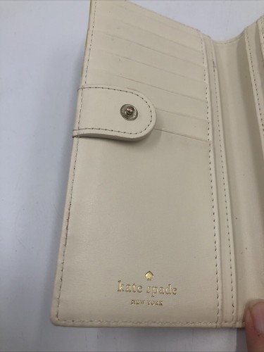 Kate Spade Yellow Palm Leaves Bidold Wallet - Picture 5 of 8
