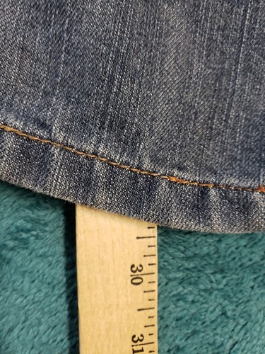 Nautica Jeans Size 20 Youth Boys Blue Stretch Pants Mid Rise Baggy Straight - Picture 8 of 13